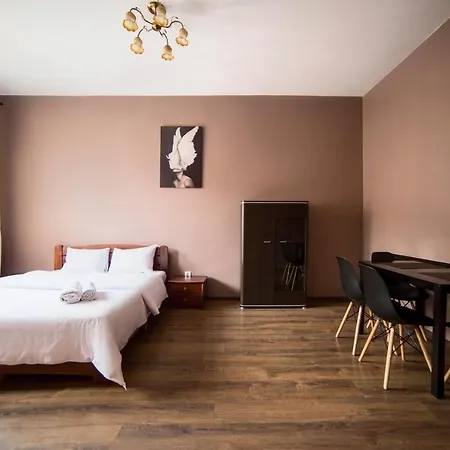 з сучасним ремонтом в центрі львова アパート